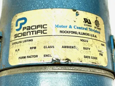 Used Maverick Industrial Sales SR3642-4822-84-7-48C-CU D.C. Motors Michigan US | Maverick Industrial Sales #1475331
