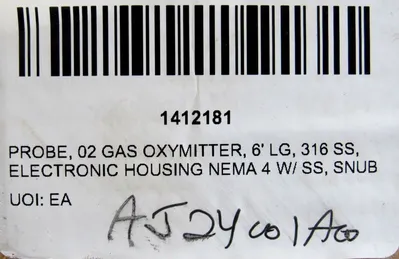 NEW ROSEMOUNT OXT4ADR-34001208 OXYMITTER OXT4ADR34001208 6' LG