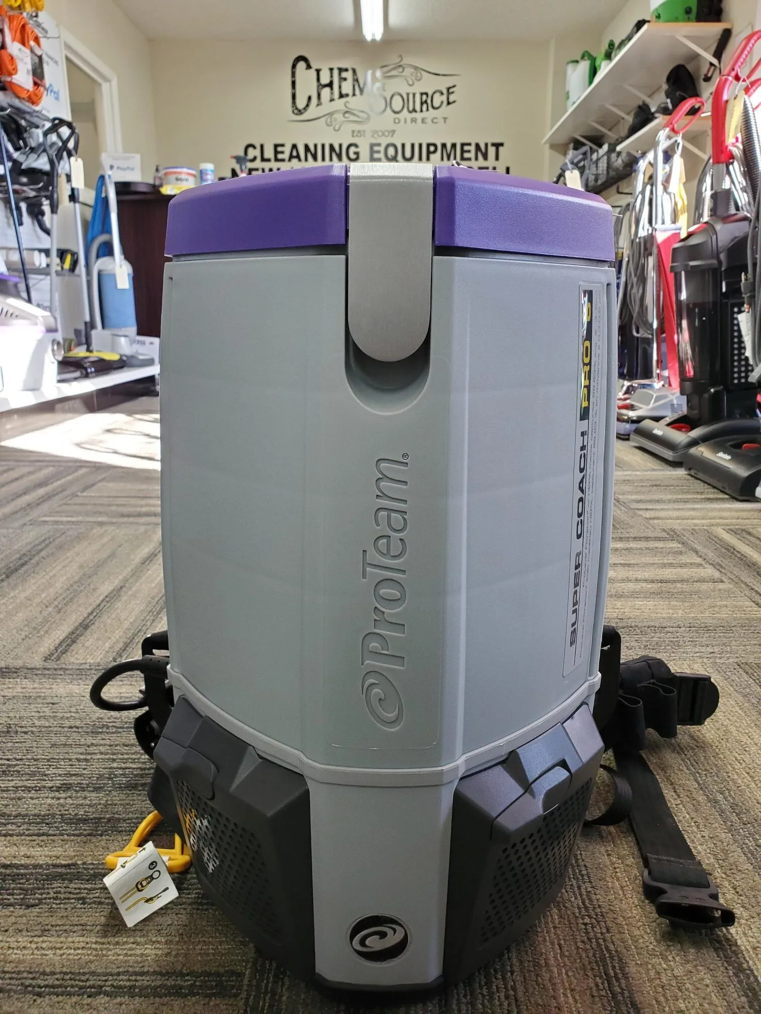 ProTeam Super Coach 6 Quart Back Pack Vacuum NEW