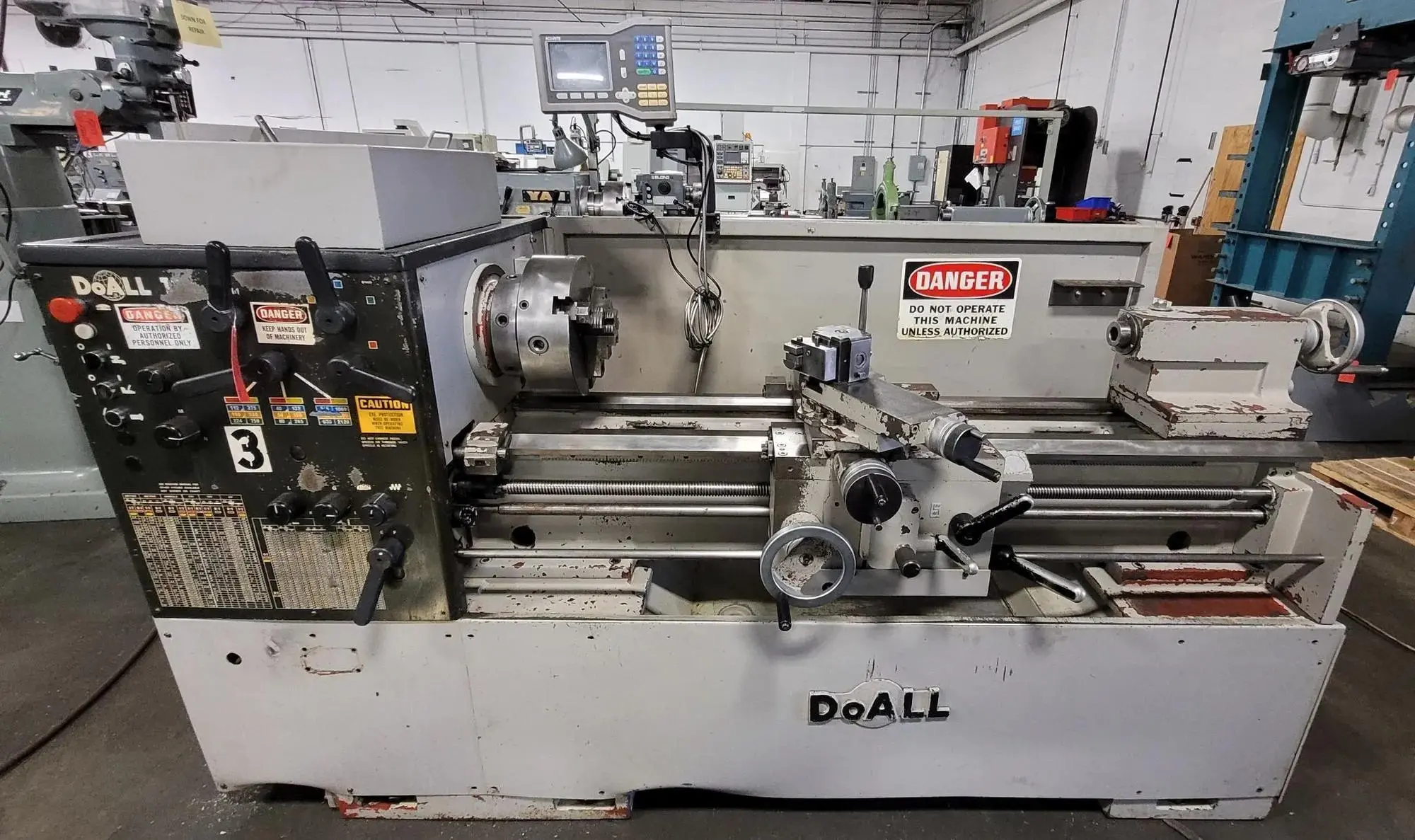 Used DOALL-ROMI DOALL 17 Engine Lathes Kentucky US | Aucto #1315676