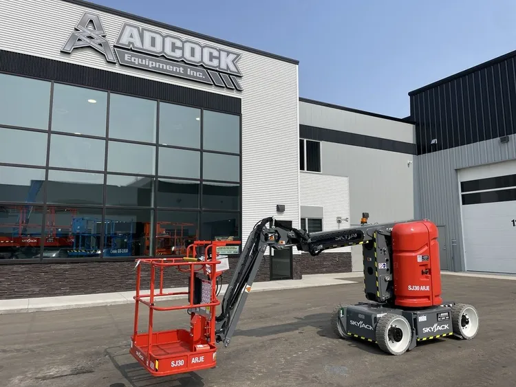 New | in-Stock 2026 SKYJACK SJ30 ARJE ARTICULATING BOOM LIFT Articulating Boom Lifts Alberta CA | Adcock Equipment #1418080
