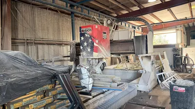 2014 PARK INDUSTRIES Fusion 4045 Dual Table Saw Jets | STONE EQUIPMENT WAREHOUSE (2)