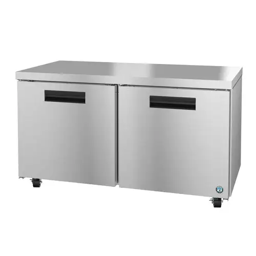 Hoshizaki UF60B 60" W Undercounter Freezer w/ (2) Sections & (2) Doors, 115v
