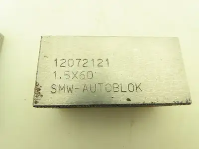 SMW Autoblock 12072121 Metric Serrated Soft Top Chuck Jaws 1.5x 60°   Lot of 3
