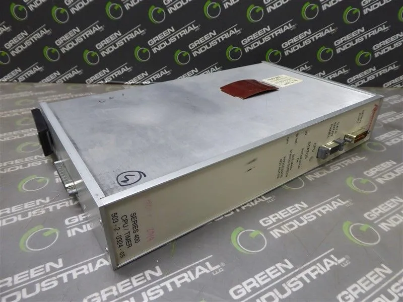 Robotron 503-2-0324-05 Series 400 Weld CPU / Timer Module C041008 Used