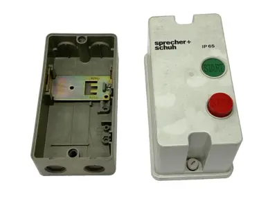 USED SPRECHER+SCHUH START & STOP ENCLOSURE IP65