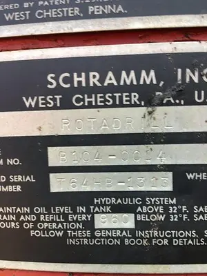 Used SCHRAMM T64HB DRILL RIG Drill Rigs Pennsylvania US | East West Machinery & Drilling #1416544