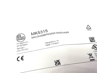 NEW IFM C-SLOT CYLINDER SENSOR M8 CONNECTOR MKC3028BBPKG/G/0,5M/ZH/ASR