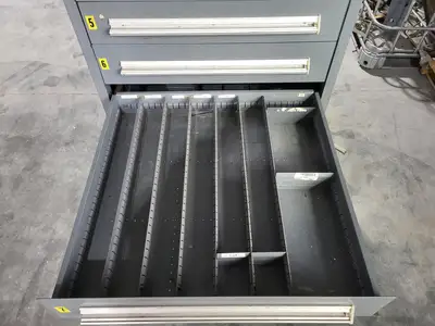30" x 30" x 60" 9-Drawer Tool Cabinet