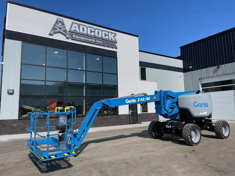 New | in-Stock 2026 GENIE Z-62/40 ARTICULATING BOOM LIFT Articulating Boom Lifts Alberta CA | Adcock Equipment #1418100