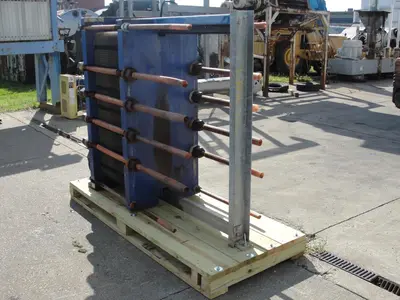 SPC8801  Heat Exchanger 663.25 sq.ft. Alfa Laval plate heat exchanger
