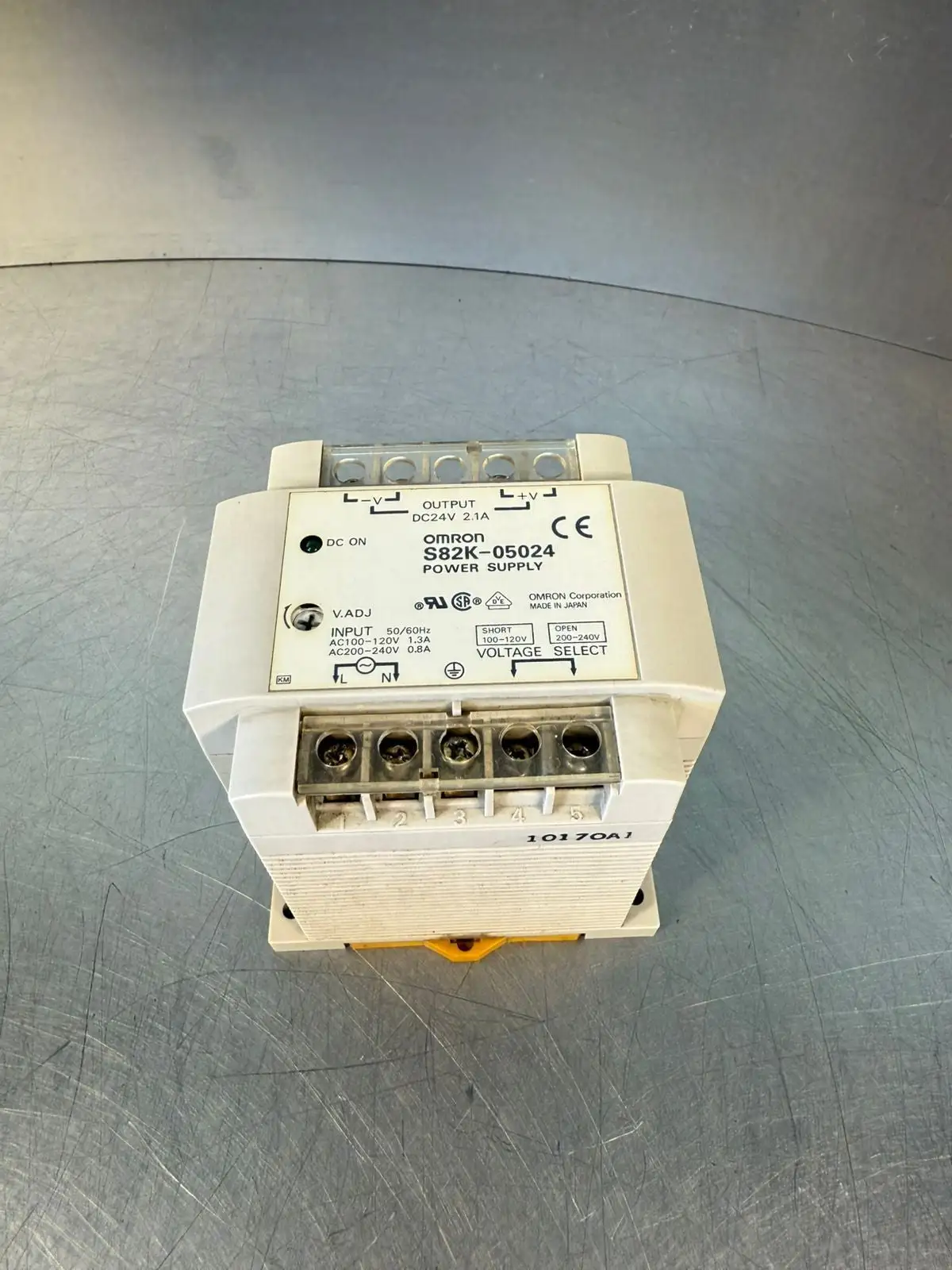 Omron S82K-05024 Power Supply out. DC24V 2.1A Inp.50/60Hz (3.2.4)