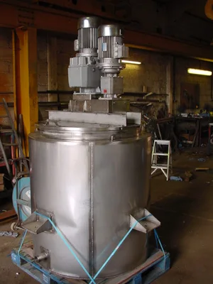 450 L S/S Electrically Heated Jacketed Cooker Tank