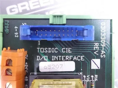 Toshiba 0303309-AS TOSDIC CIE D/O Interface Module Used