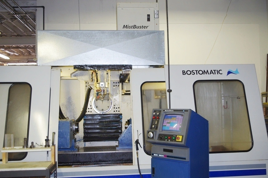 USED 1991 BOSTOMATIC BD605 5 AXIS CNC MILL