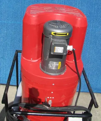 Ruwac 7.5 HP Concrete Dust Collector Vacuum DS2520 460V 3 Phase for Grinder