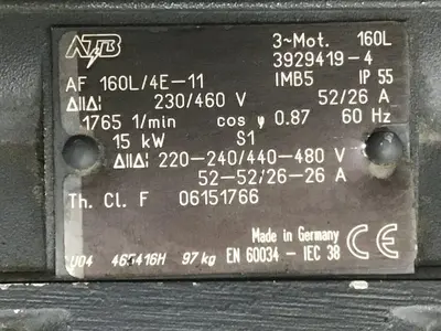 USED ATB MOTORS AF 160L/4E-11