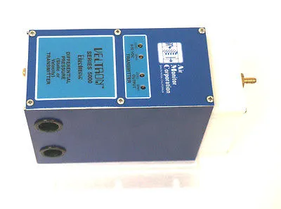 NEW AIR MONITOR CORP. VELTRON MODEL: 5000 DIFFERENTIAL PRESSURE TRANSMITTER