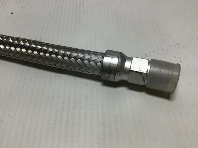 Stainless Steel 30″ Air/Hydraulic Braided Hoses with Fittings