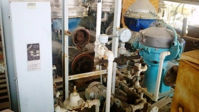(3) Alfa-Laval MAB 206S-24-60 oil purifiers, SS.