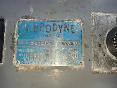 Used VIBRODYNE C200A2 Industrial Controls Ohio US | HGR 24 #1230563