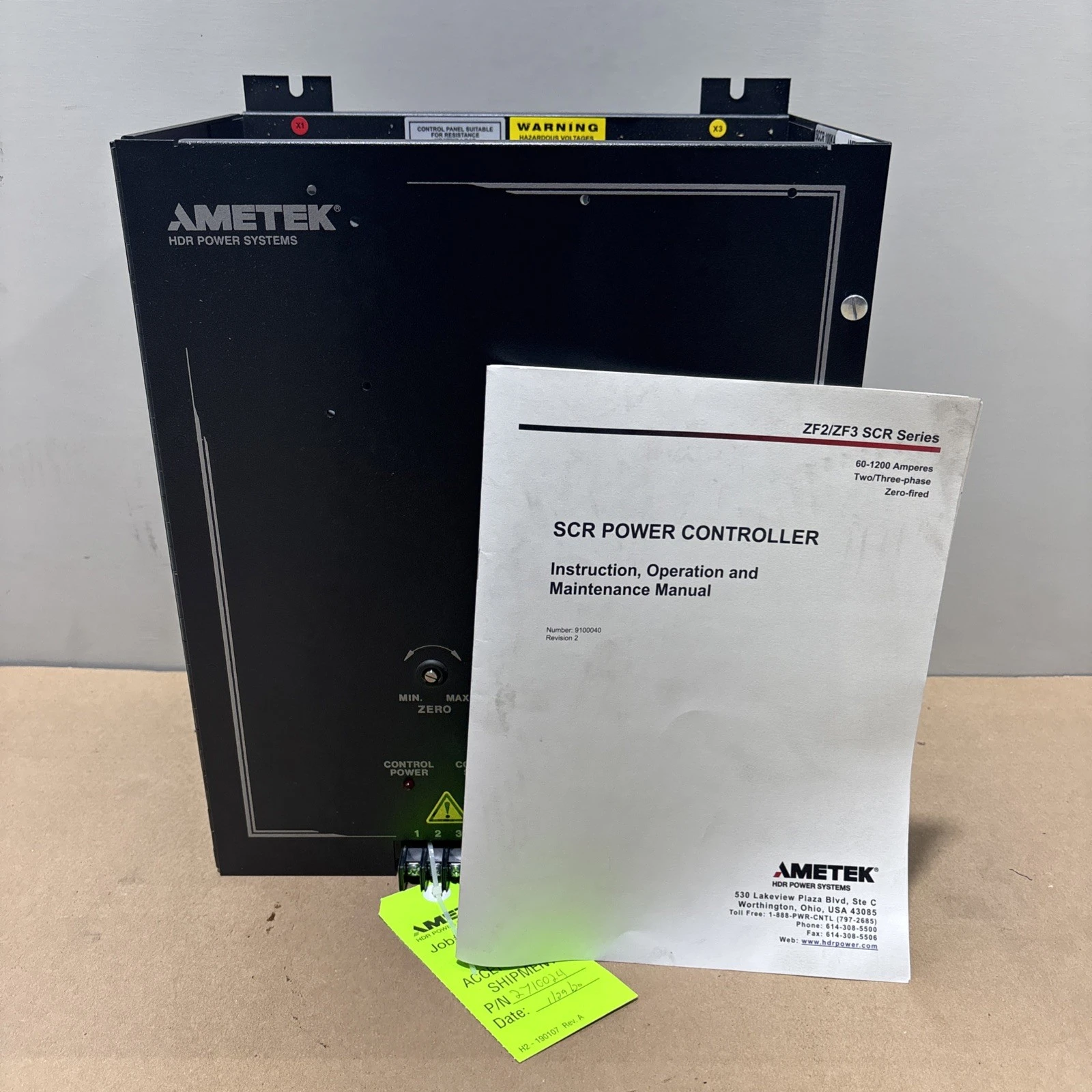 New | in-Stock Ametek 2710024 Misc Electrical & Power Parts Indiana US | J&J Industrial Supply #1364463