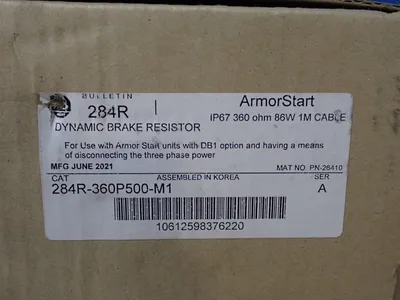 Used ALLEN BRADLEY 284R360P500M1 Resistors Ohio US | HGR 24 #1020197