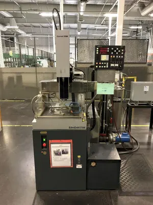 CURRENT (Made in Japan) "High Accuracy" MODEL CT300 CNC EDM Hole Driller