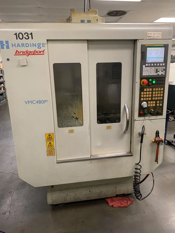 Used 2006 HARDINGE VMC480P3 Vertical Machining Centers California US | PM Machines #904990