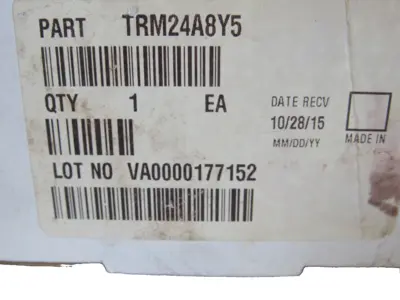 NEW SSAC TRM24A8Y5 TIME DELAY RELAY 24VAC