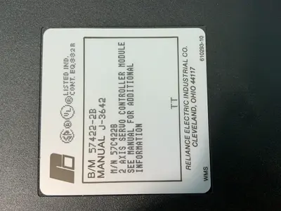 Used RELIANCE 57C422B Motion Controls Ohio US | HGR 24 #1335211