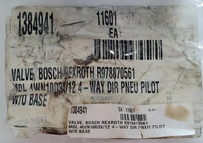 NEW REXROTH R978870561