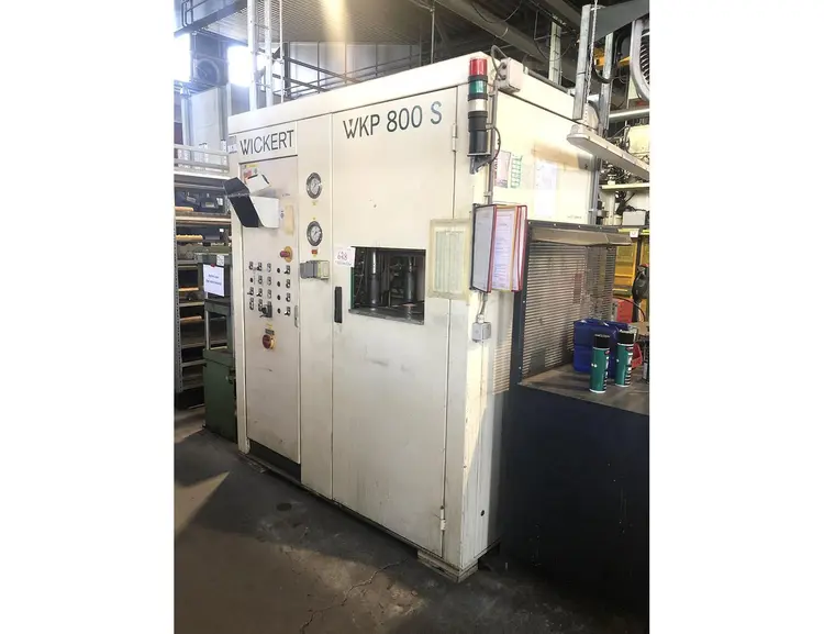 Used WICKERT WKP S 80 TON Hydraulic Presses BE | Apt International N.V #362286