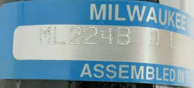 NEW MILWAUKEE ML224B-DL IRON BUTTERFLY VALVE 3" ML224DL