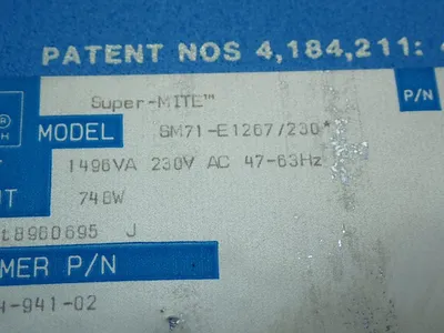 Used LH RESEARCH SM71E12637230 DC Power Supplies Ohio US | HGR 24 #1070200