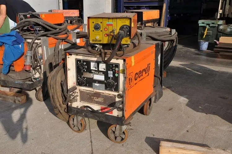 Used CERDI 550 AMP Welding Transformers BE | Apt International N.V #362546