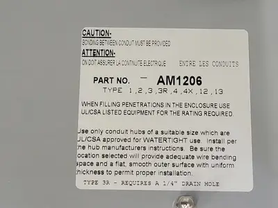NEW 2002 ALLIED MOULDED PRODUCTS AM1206RL