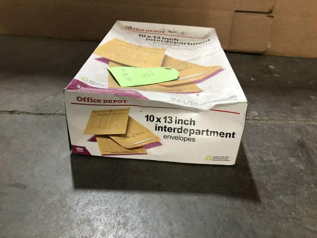 Office Depot 10″ X 13″ Specialty Interdepartment Envelopes -NIB of 100
