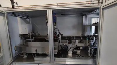 USED 2019 GRIMM INDUCTIVE HARDENING MACHINE FOR BOLTS M8 AND M10