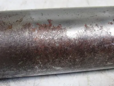 17" O.A.L. Conveyor Roller 15-1/4" Face 1.90" Dia. 7/16" Hex Shaft End Lot/20