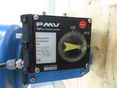 Jamesbury FG06DAGAJ1XESGTF 4x6" Flange Check Valve Quadra-Powr II QP5C Actuator