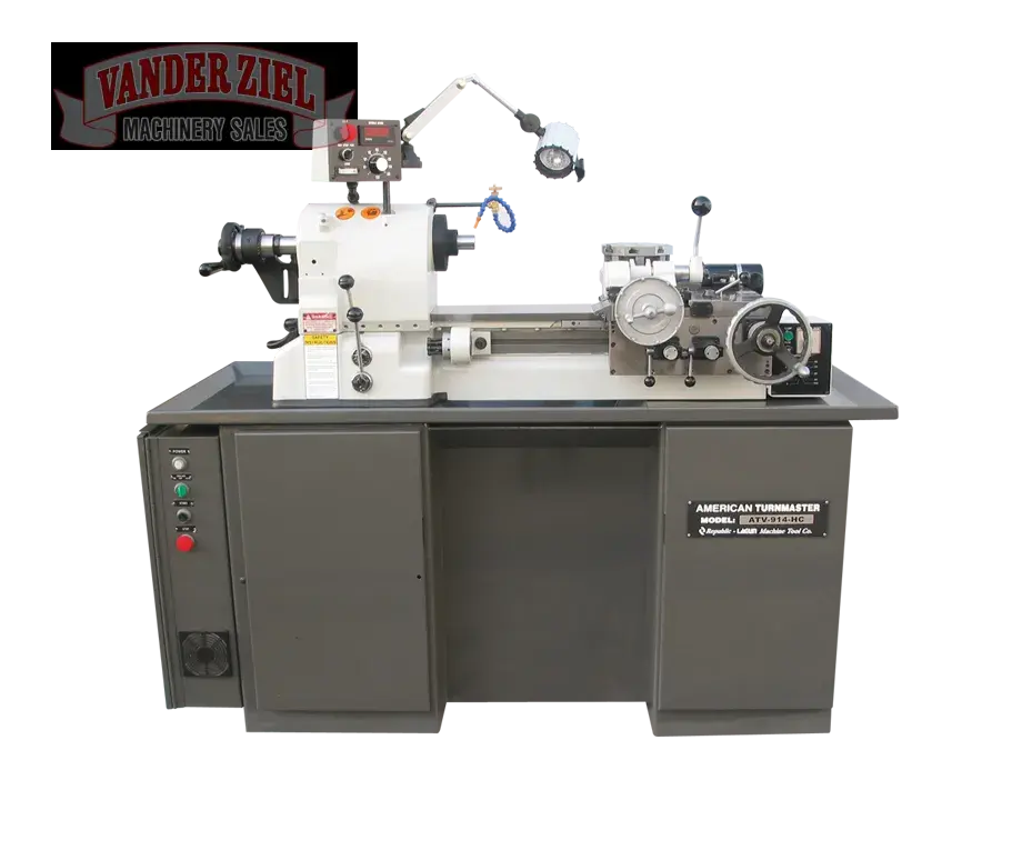 New | in-Stock LAGUN ATV-914-HC Engine Lathes Michigan US | Vander Ziel Machinery Sales #482331
