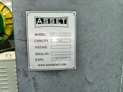 2017 ASSET FM-2 X 2440B Box & Pan Brakes including Finger | ESP Machinery Australia Pty Ltd (4)