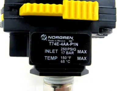 NEW NORGREN B74G-4AK-QP3-RMG REGULATOR LOCKOUT VALVE T74E-4AA-P1N B74G4AKQP3RMG