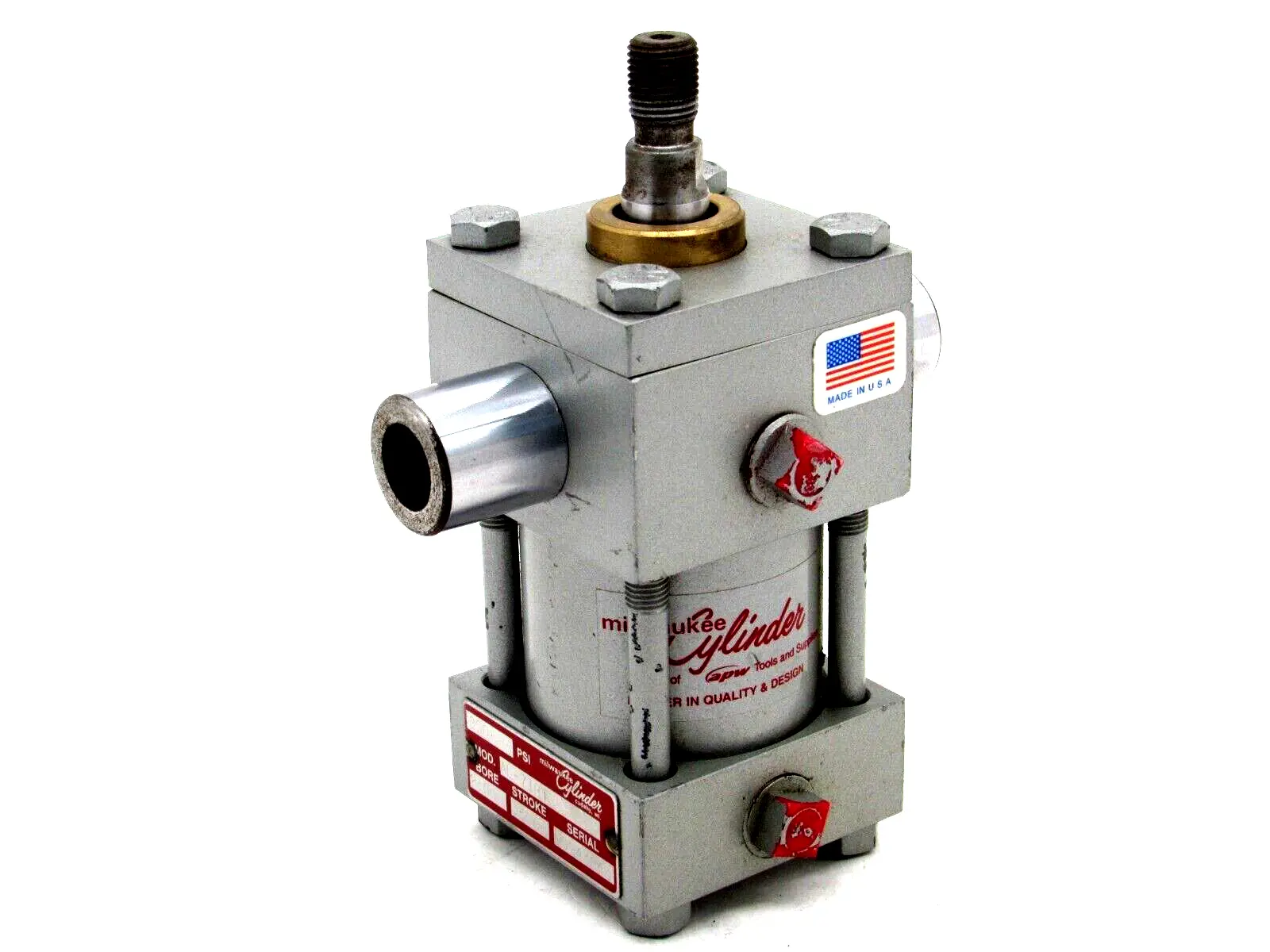 NEW MILWAUKEE CYLINDER AL-71RT PNEUMATIC CYLINDER 250PSI AL71RT