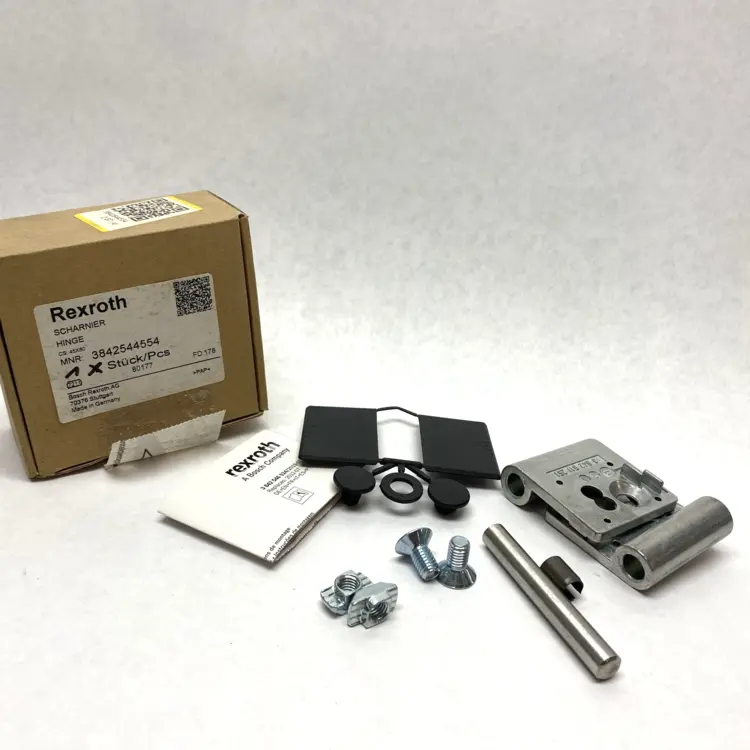 Used REXROTH SCHARNIER HINGE  3 842 544 554 BOX OF 1 PCS Misc Industrial Equipment | Maverick Industrial Sales #1110183