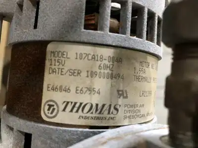 Trane EarthWise PRGAA2A1BA0B Purge System 107hrs 115V 60Hz 3PH 140/235PSI
