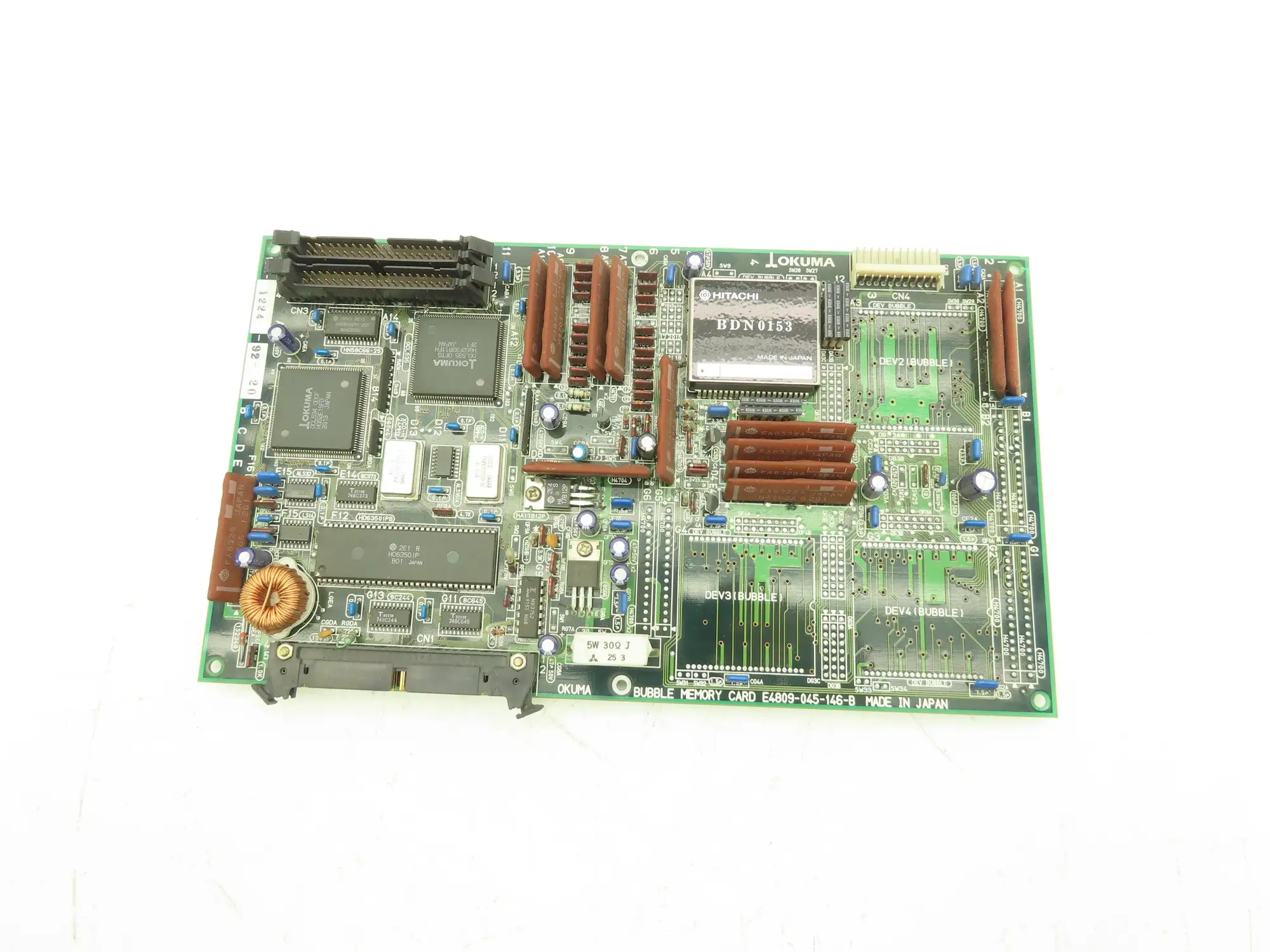 Okuma E4809-045-146-B Printed Circuit Board Bubble Memory Card PCB Lot of 2