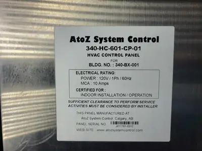 NEW 2011 ATOZ 340-HC-601-CP-01