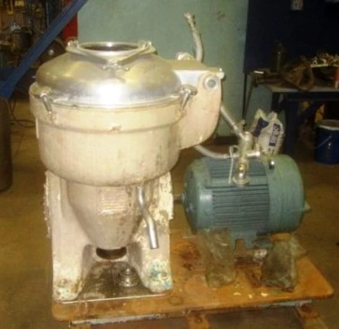Alfa-Laval SRG 214-15HH-60 hermetic separator, 316SS.